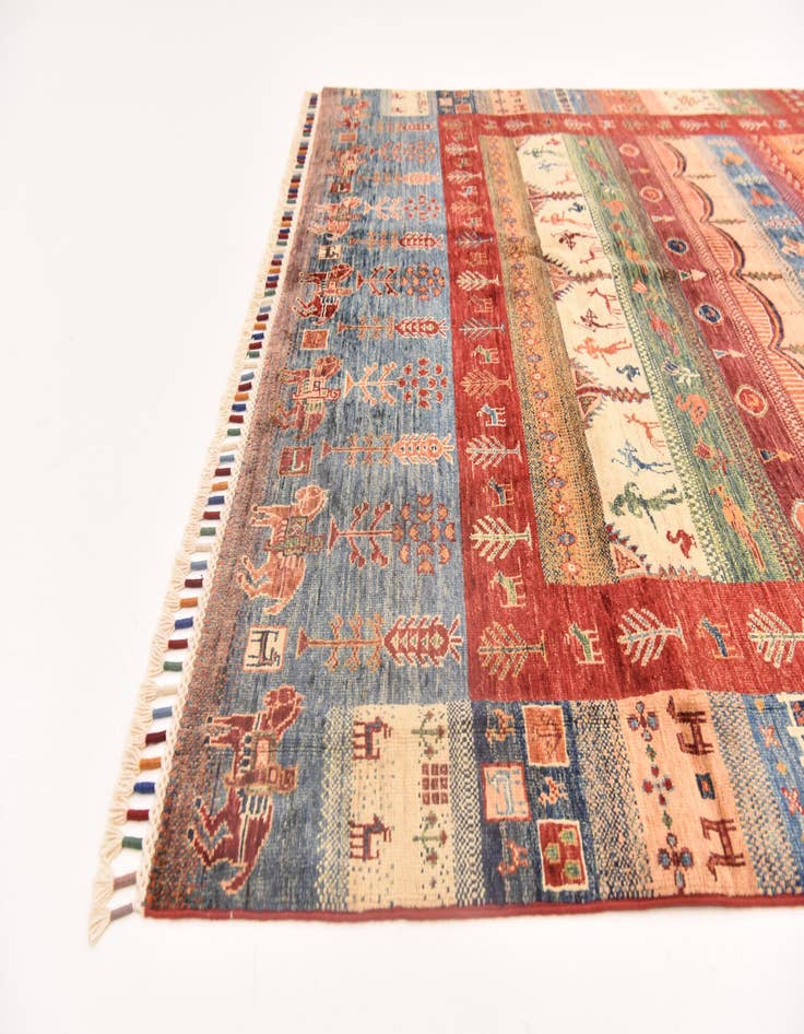 Detail image of 5' 7 x 7' 10 Hand Knotted Ariana Ziegler Rug