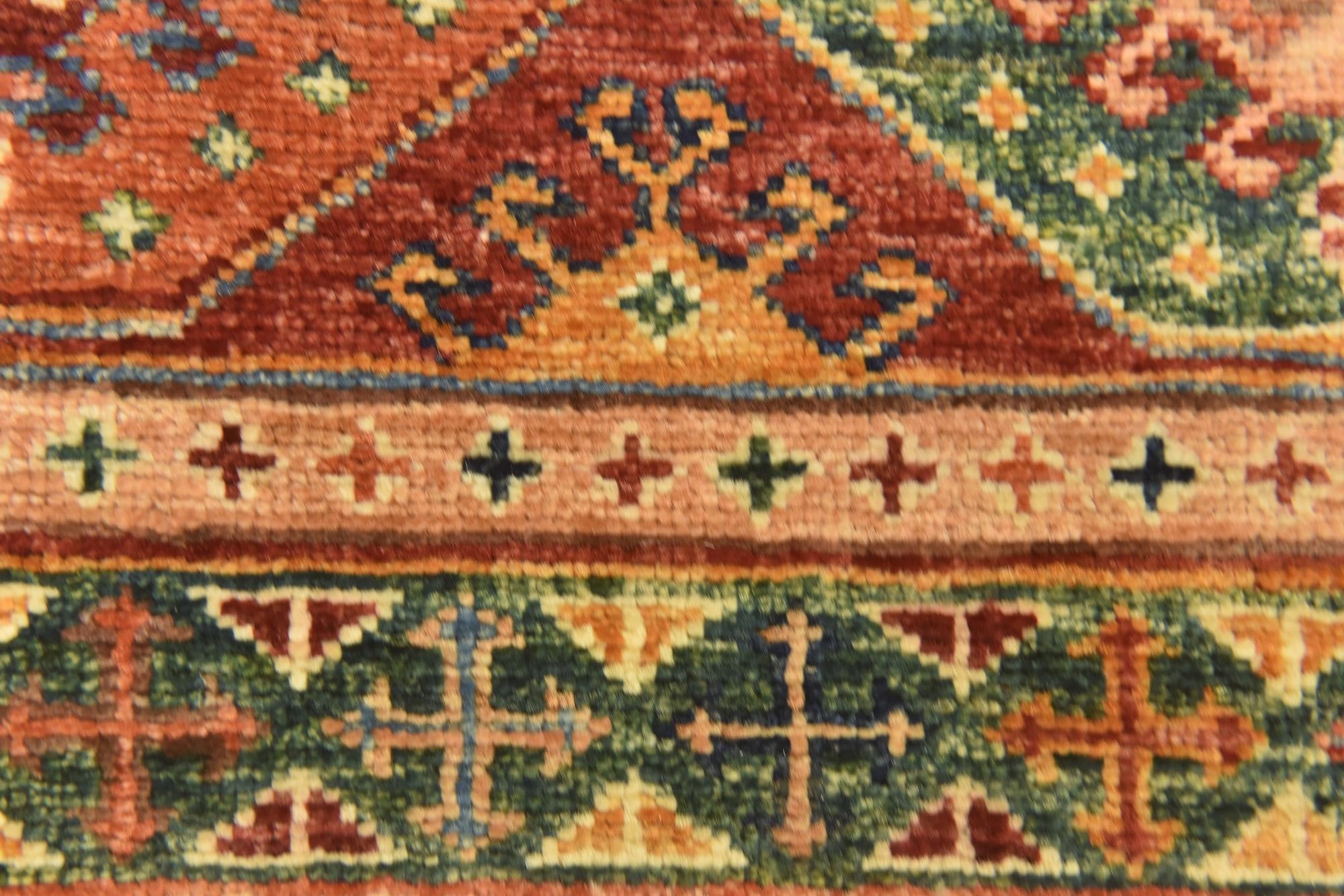 3' 5 x 4' 10 Hand Knotted Ariana Ziegler Rug