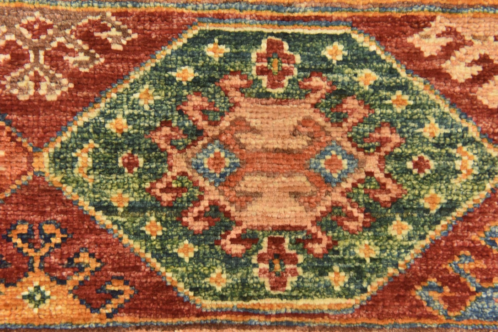 3' 5 x 4' 10 Hand Knotted Ariana Ziegler Rug