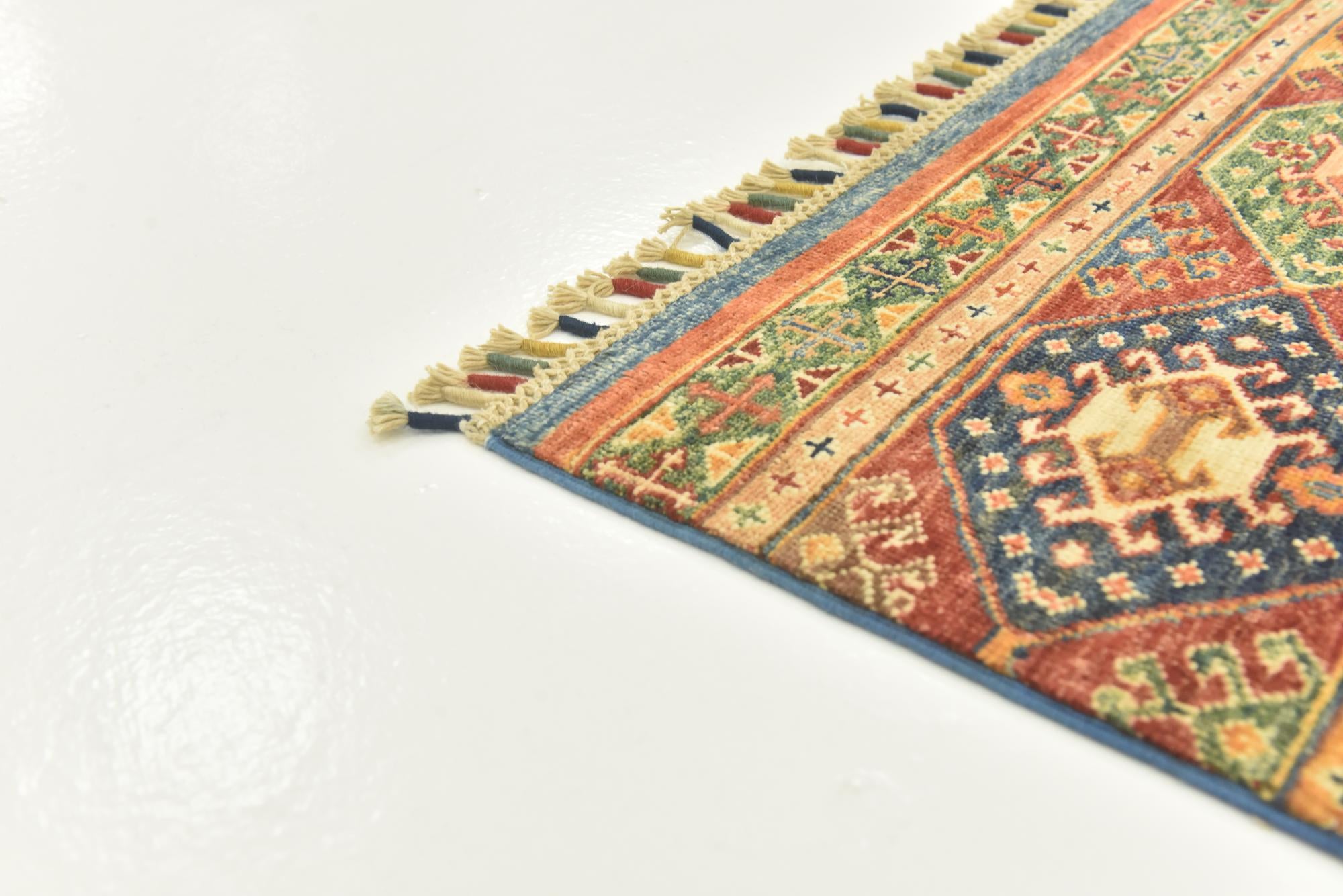 3' 5 x 4' 10 Hand Knotted Ariana Ziegler Rug