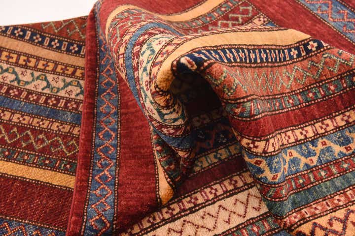 5' 7 x 8' Hand Knotted Ariana Ziegler Rug