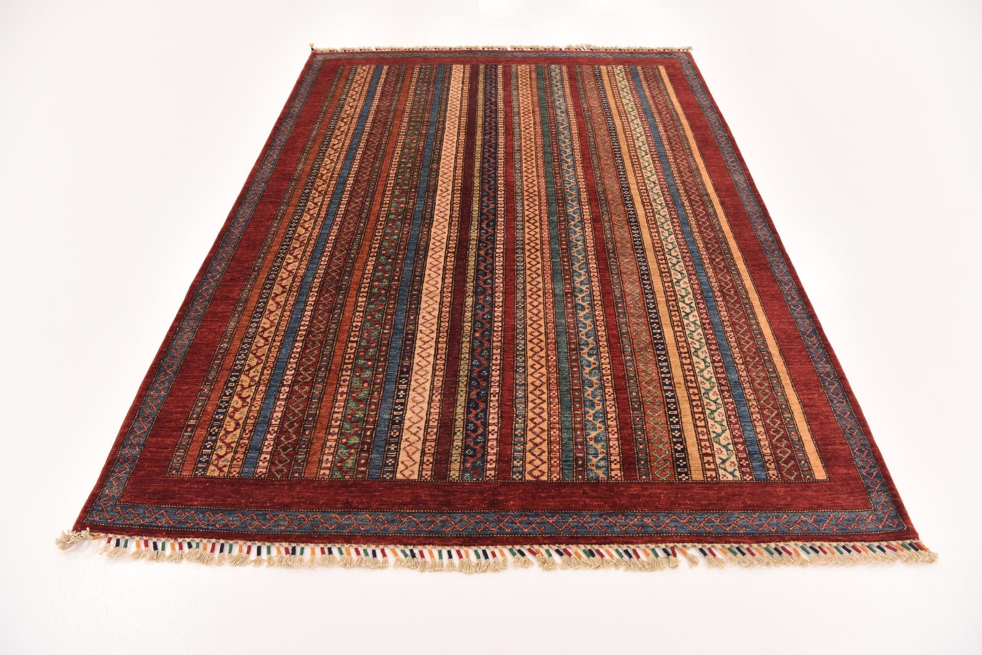 5' 7 x 8' Hand Knotted Ariana Ziegler Rug