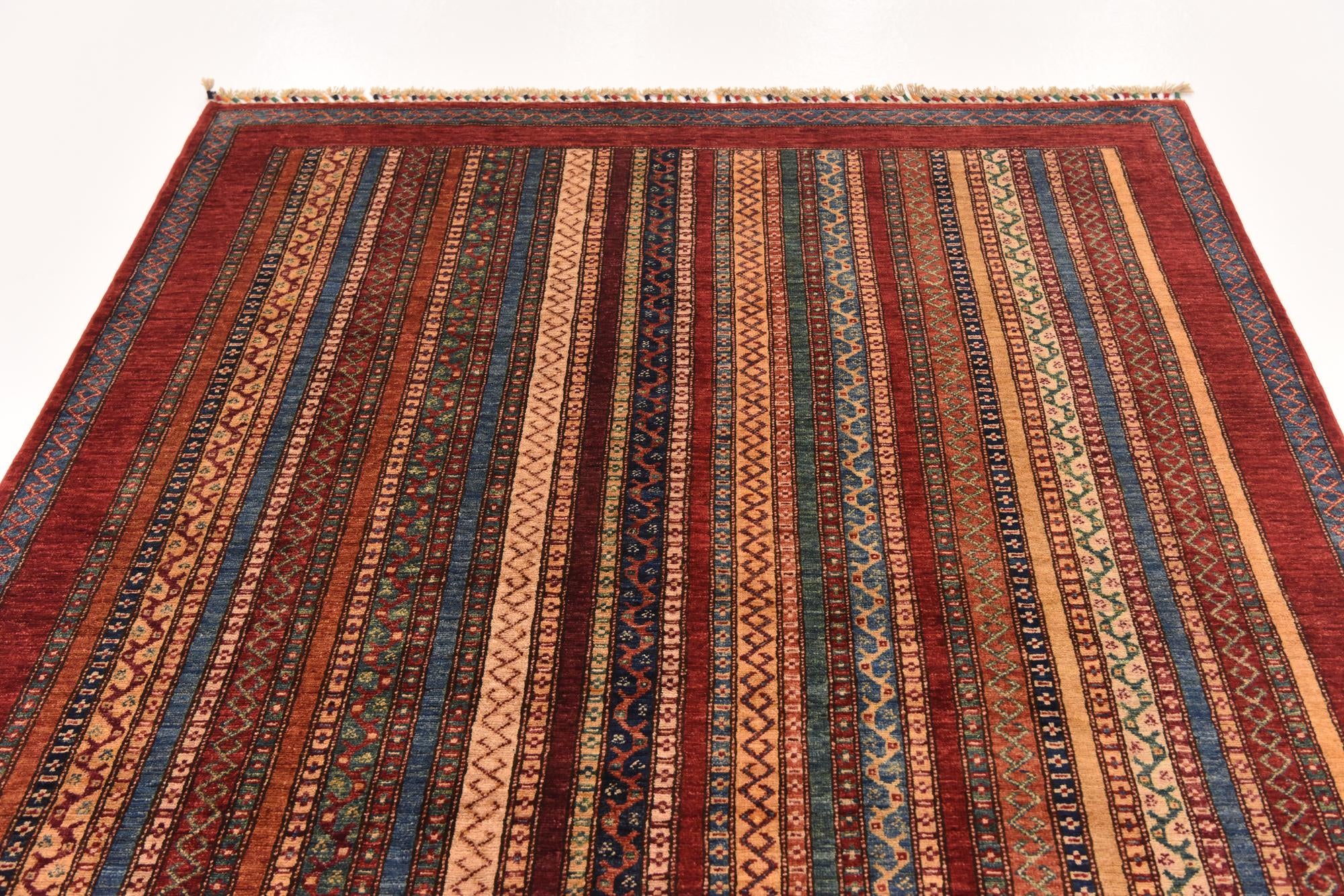 5' 7 x 8' Hand Knotted Ariana Ziegler Rug