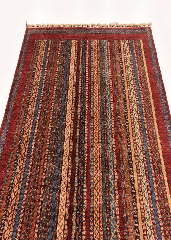 5' 7 x 8' Hand Knotted Ariana Ziegler Rug