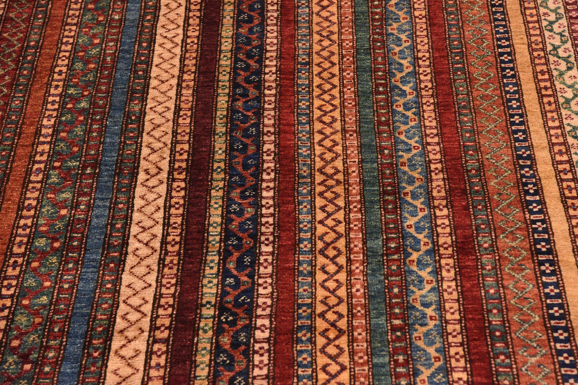 5' 7 x 8' Hand Knotted Ariana Ziegler Rug