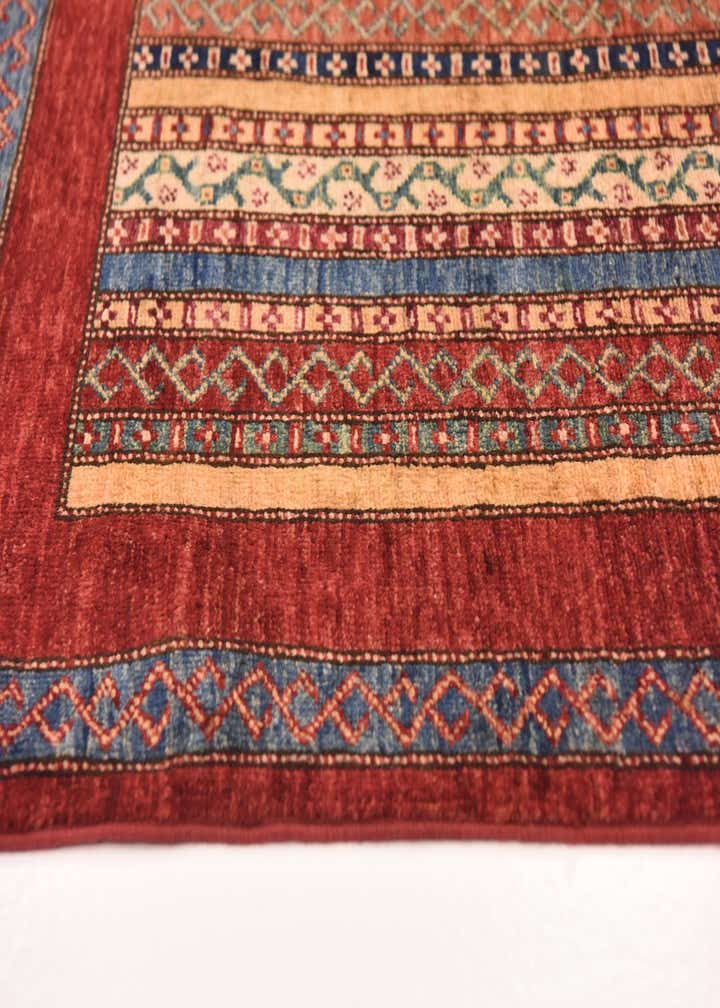 5' 7 x 8' Hand Knotted Ariana Ziegler Rug