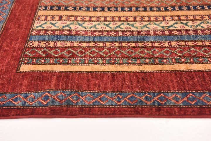5' 7 x 8' Hand Knotted Ariana Ziegler Rug