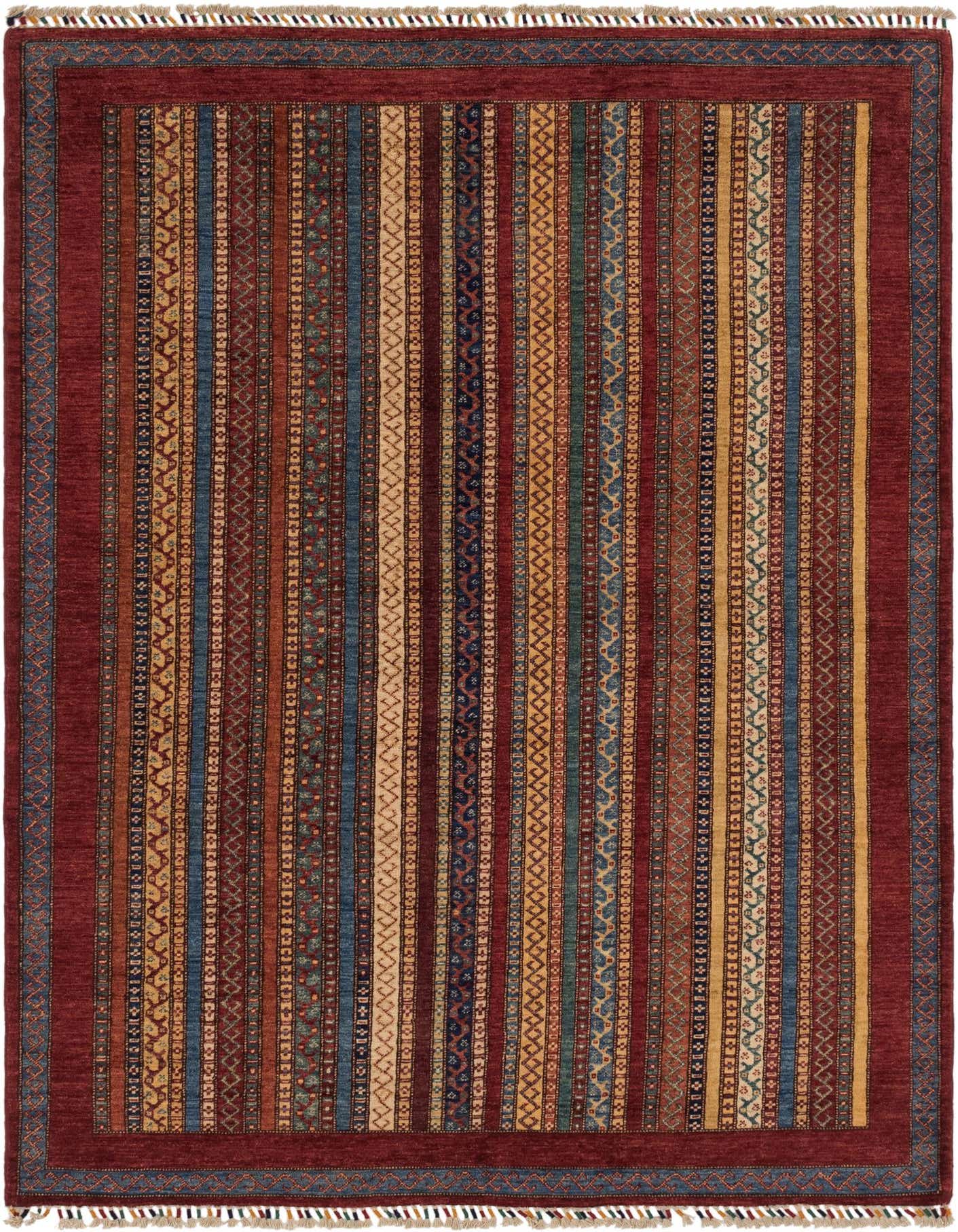 5' 7 x 8' Hand Knotted Ariana Ziegler Rug