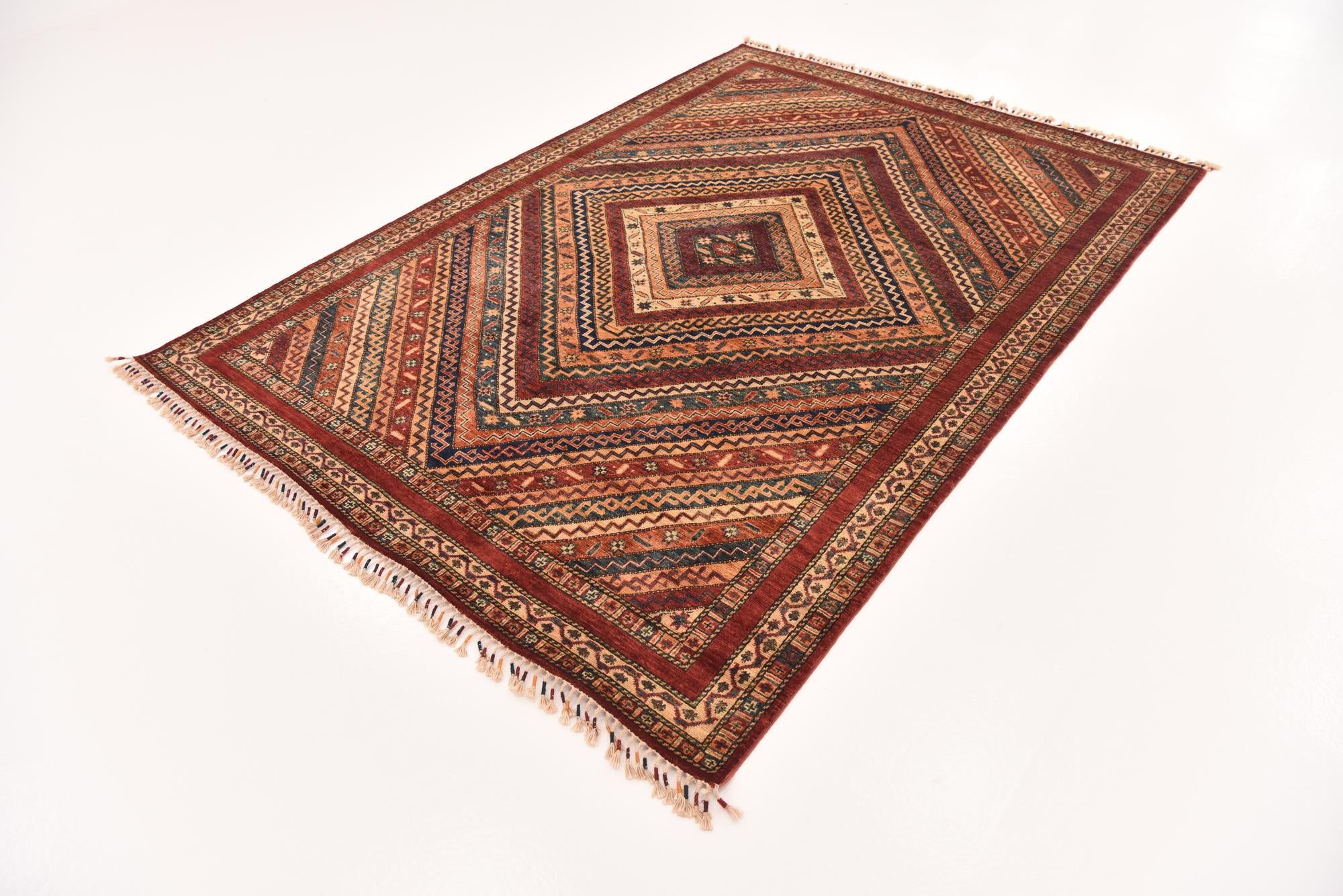 5' 6 x 7' 9 Hand Knotted Ariana Ziegler Rug