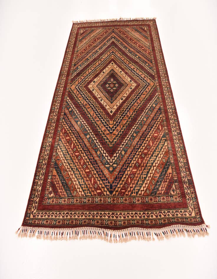 Detail image of 5' 6 x 7' 9  Hand Knotted Ariana Ziegler Rug