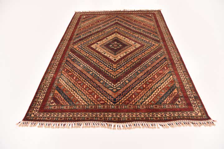 5' 6 x 7' 9 Hand Knotted Ariana Ziegler Rug