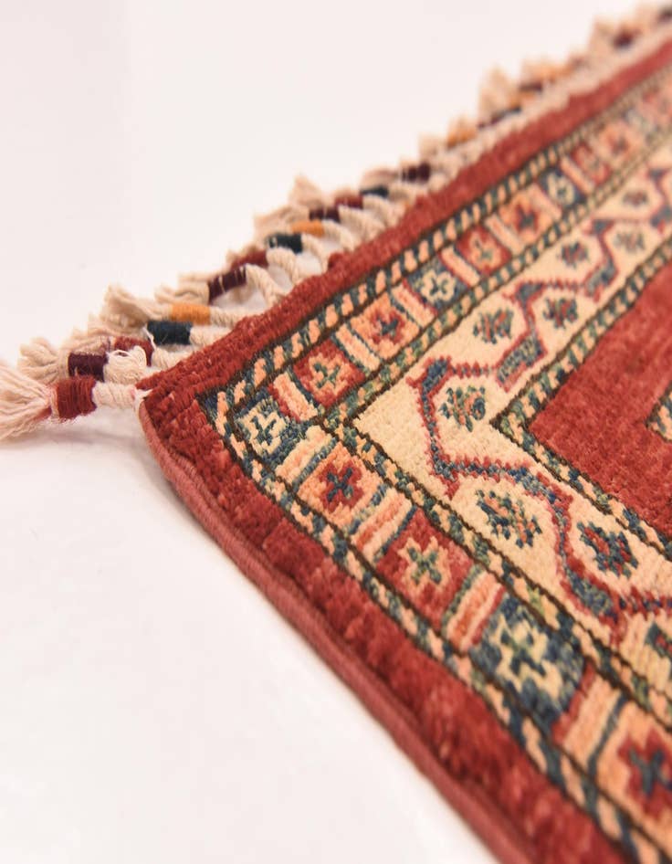 Detail image of 5' 6 x 7' 9  Hand Knotted Ariana Ziegler Rug