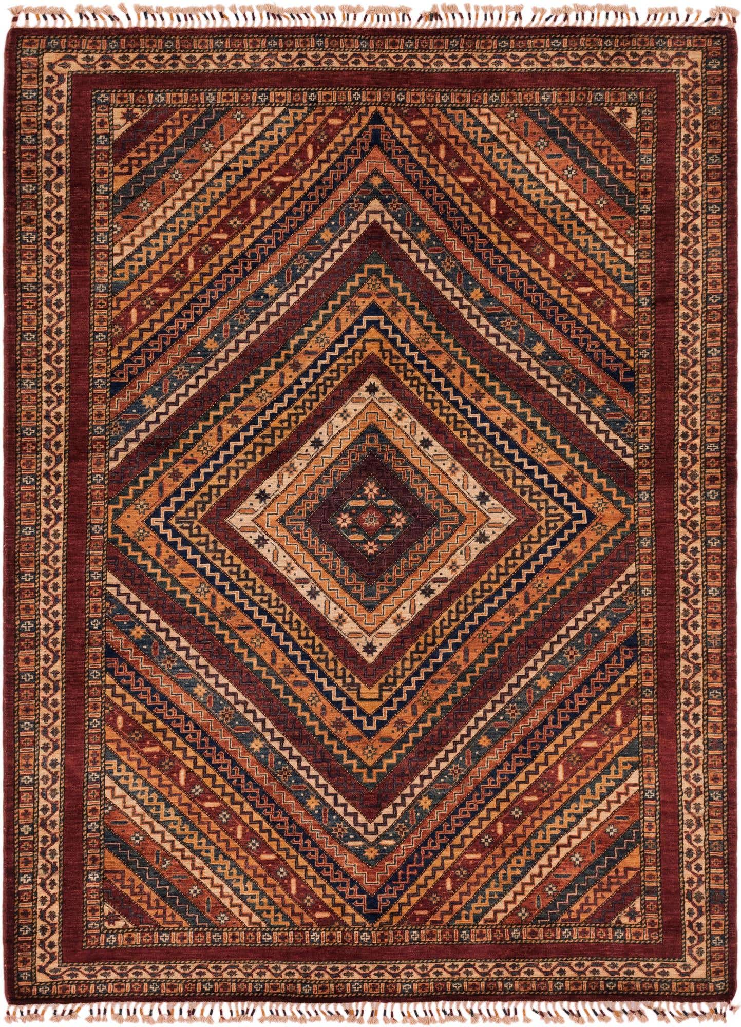 5' 6 x 7' 9 Hand Knotted Ariana Ziegler Rug