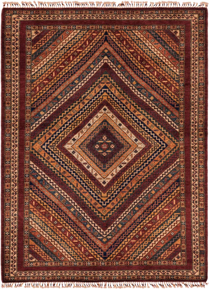Detail image of 5' 6 x 7' 9 Hand Knotted Ariana Ziegler Rug