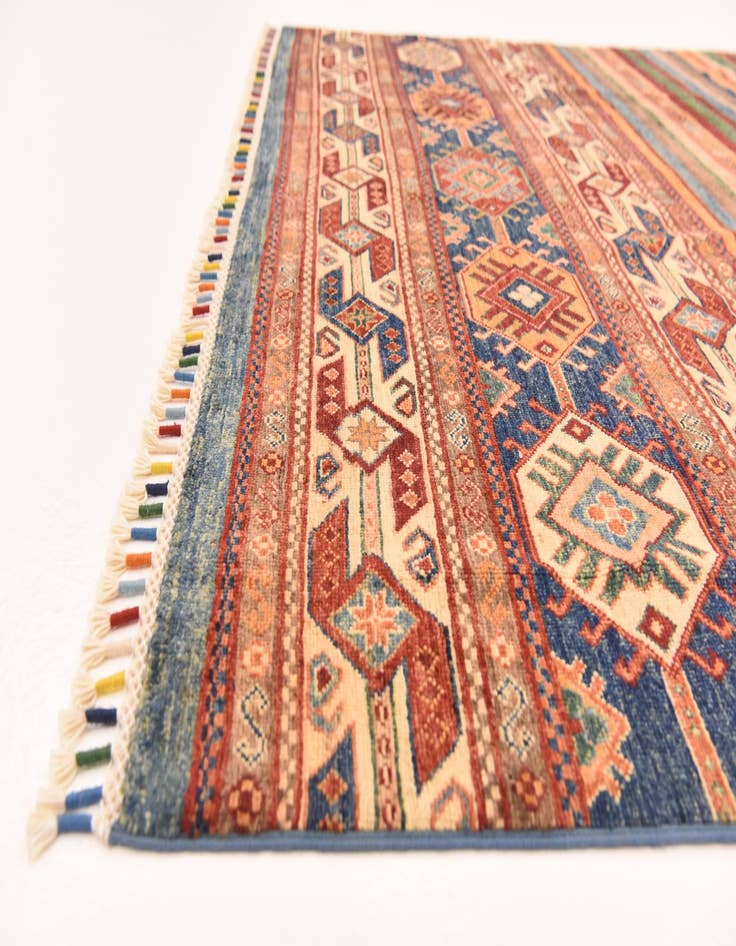 Detail image of 5' 8 x 7' 10  Hand Knotted Ariana Ziegler Rug
