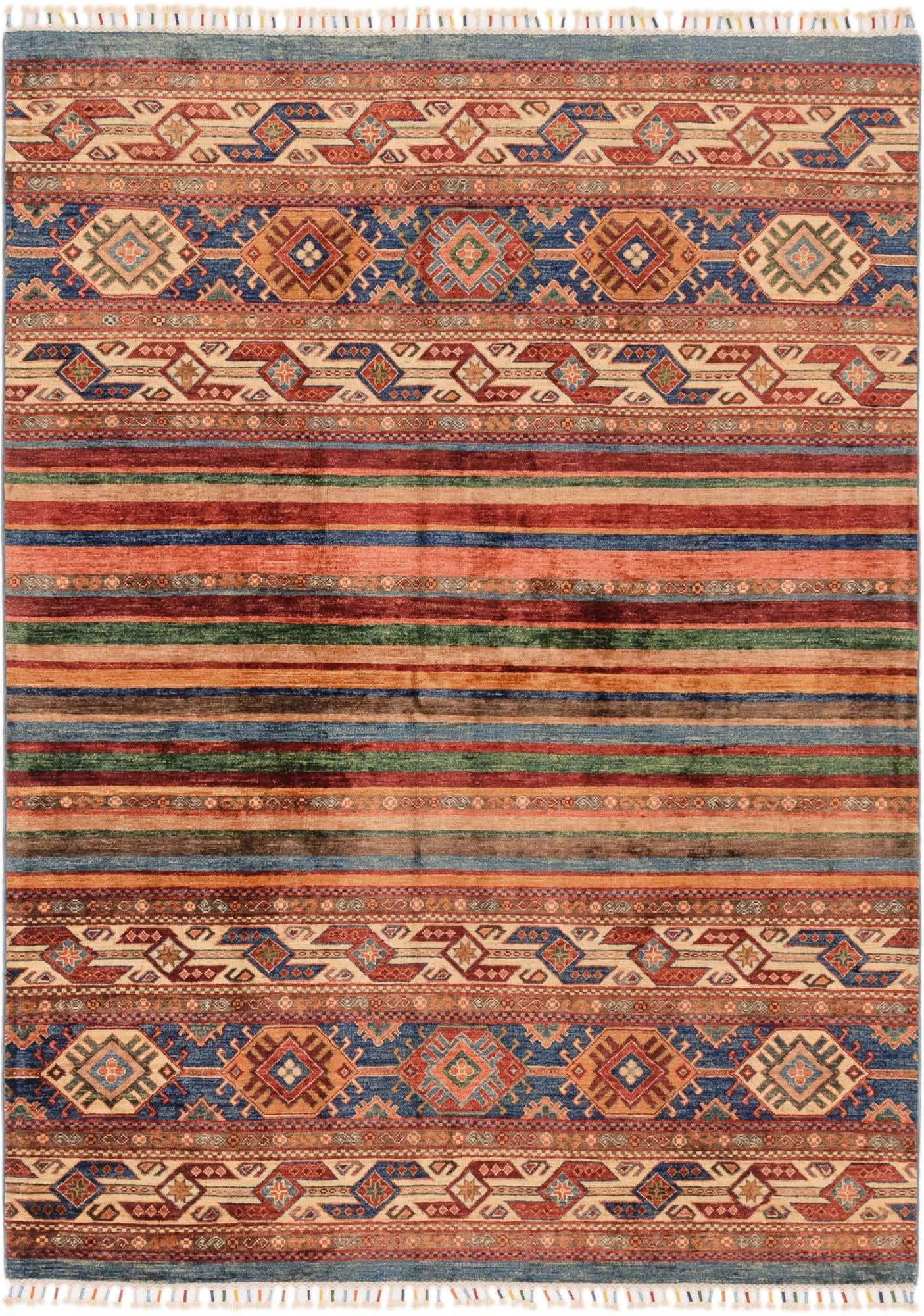 5' 8 x 7' 10 Hand Knotted Ariana Ziegler Rug