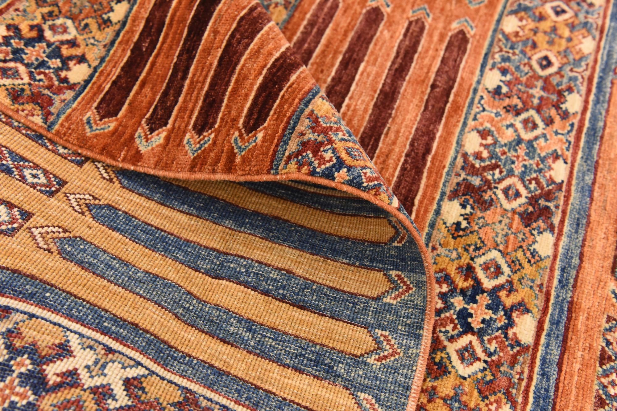 6' x 8' 2 Hand Knotted Ariana Ziegler Rug