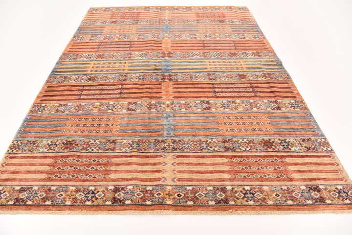 6' x 8' 2 Hand Knotted Ariana Ziegler Rug