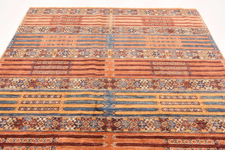 6' x 8' 2 Hand Knotted Ariana Ziegler Rug