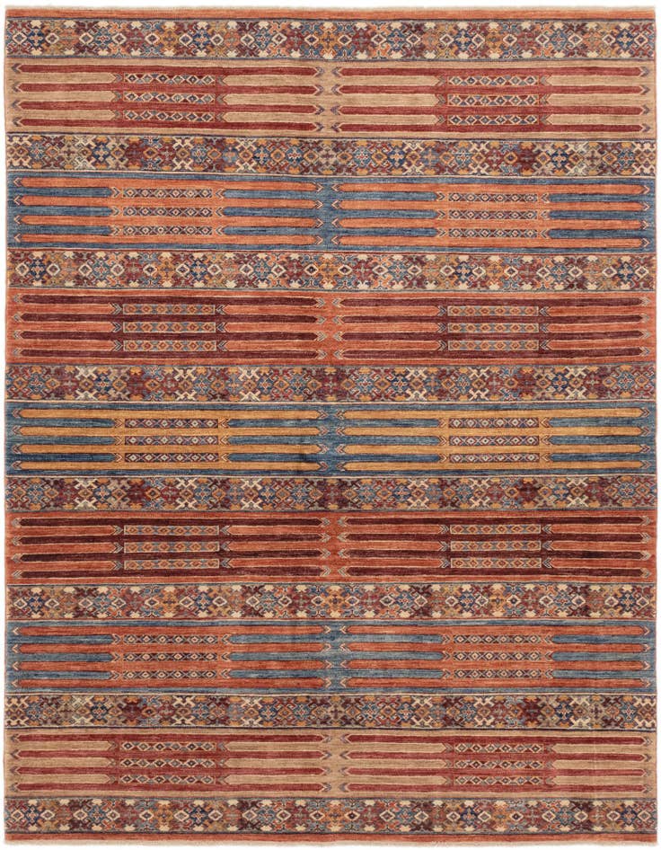 Detail image of 6' x 8' 2 Hand Knotted Ariana Ziegler Rug