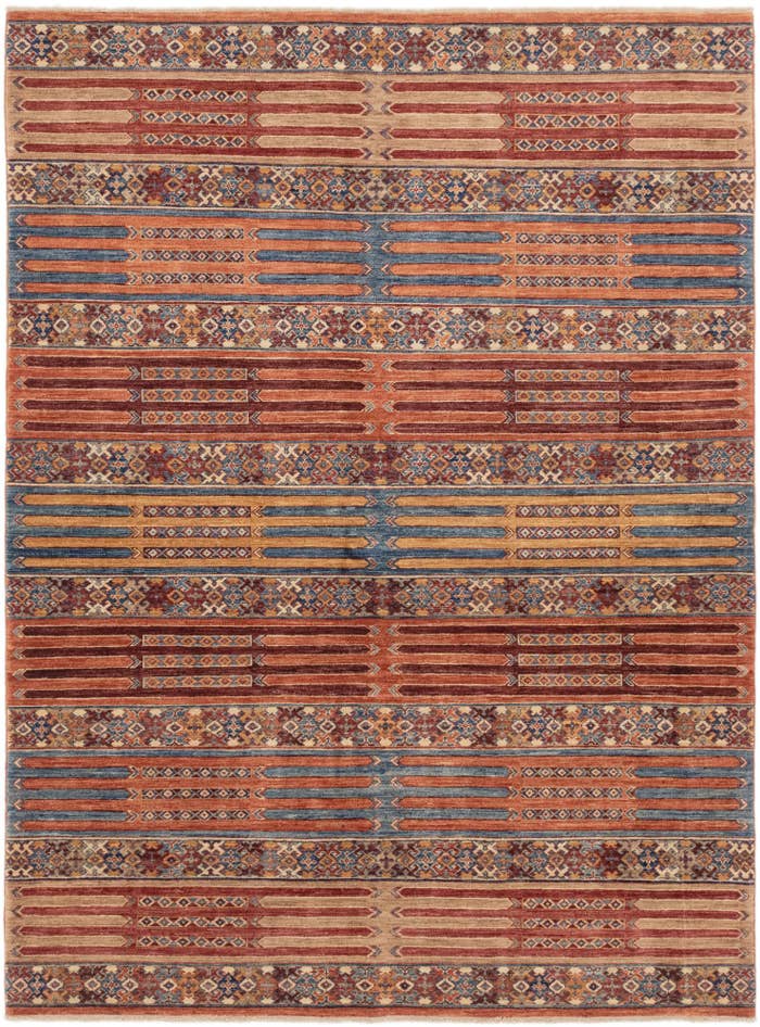 Detail image of 6' x 8' 2 Hand Knotted Ariana Ziegler Rug