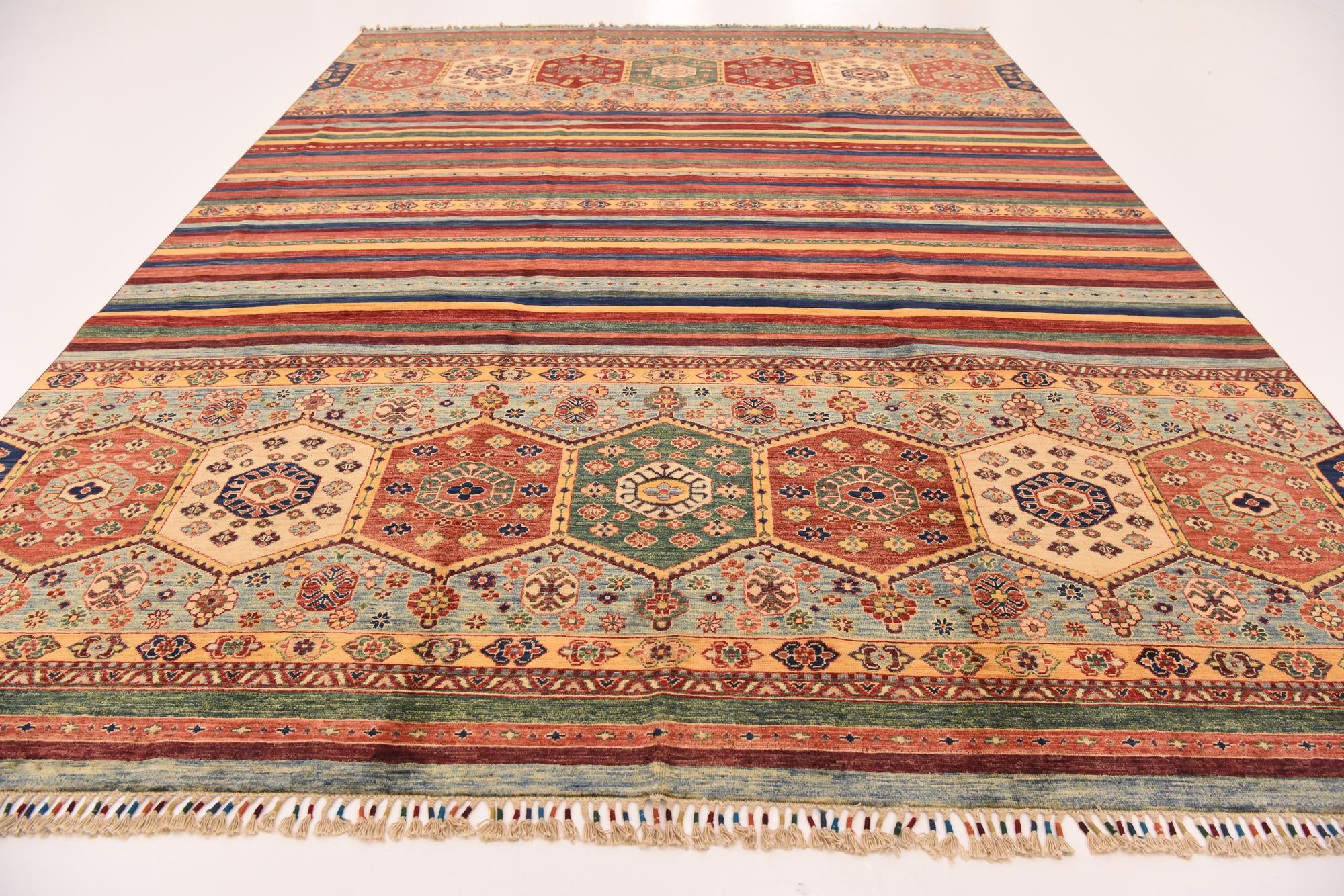 9' x 11' 10 Hand Knotted Ariana Ziegler Rug