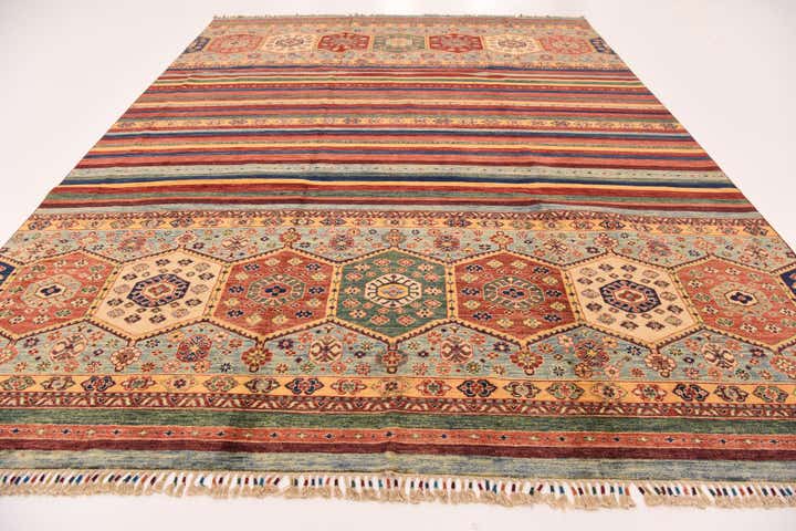 9' x 11' 10 Hand Knotted Ariana Ziegler Rug