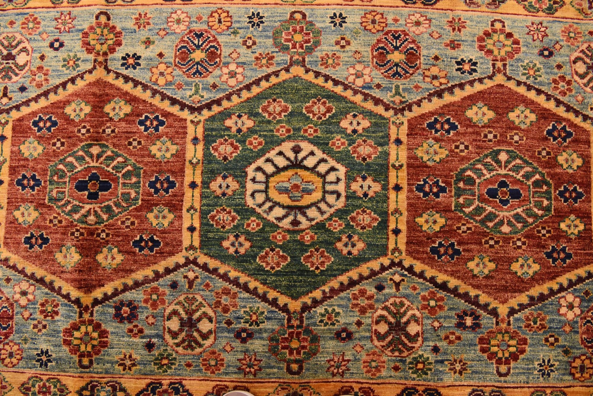 9' x 11' 10 Hand Knotted Ariana Ziegler Rug
