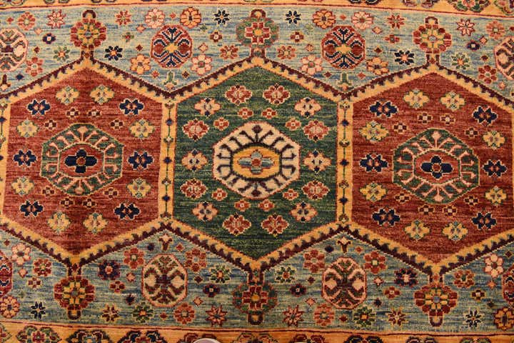 9' x 11' 10 Hand Knotted Ariana Ziegler Rug