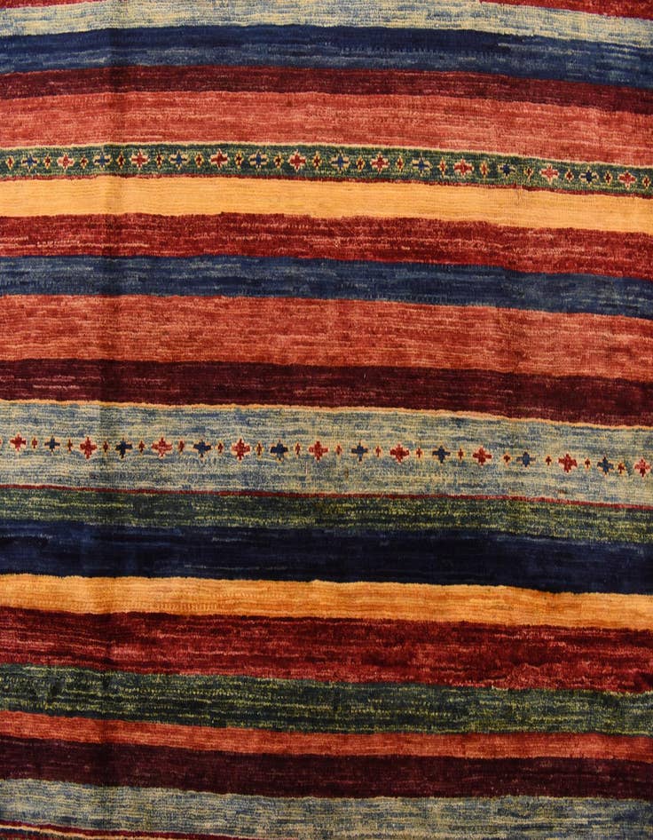 Detail image of 9' x 11' 10  Hand Knotted Ariana Ziegler Rug