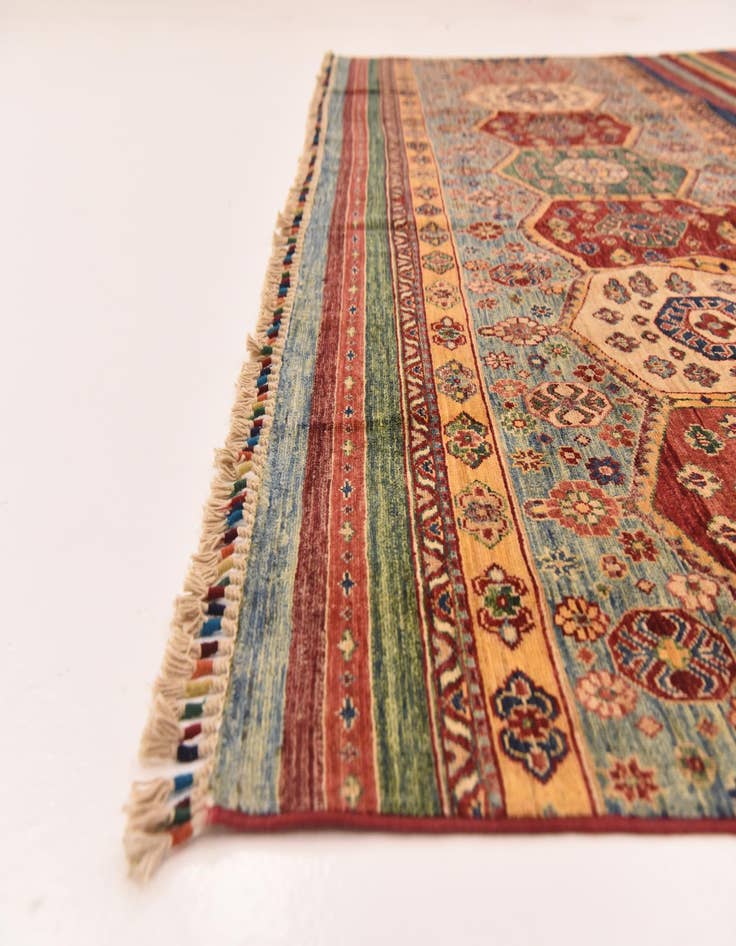 Detail image of 9' x 11' 10  Hand Knotted Ariana Ziegler Rug