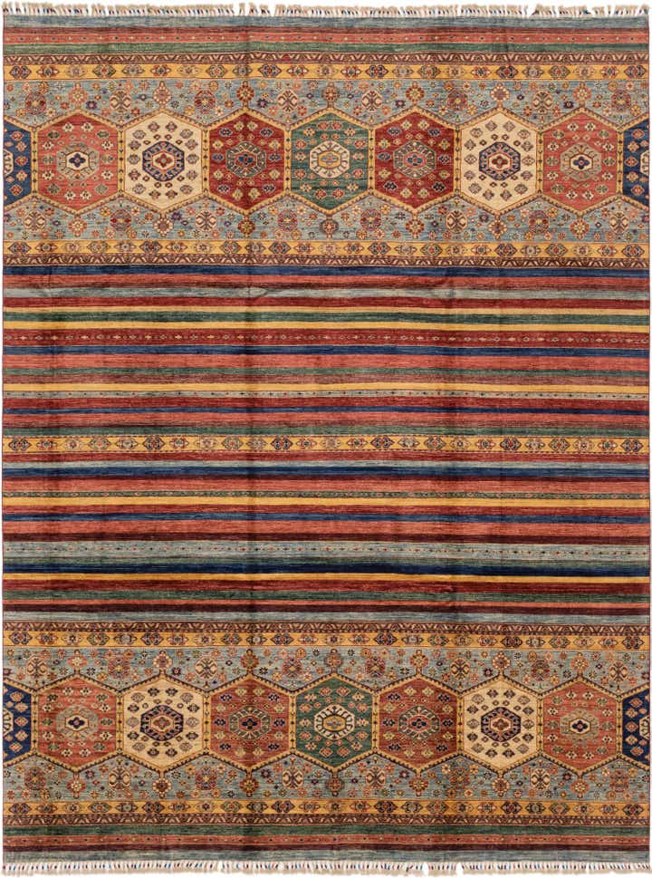 9' x 11' 10 Hand Knotted Ariana Ziegler Rug