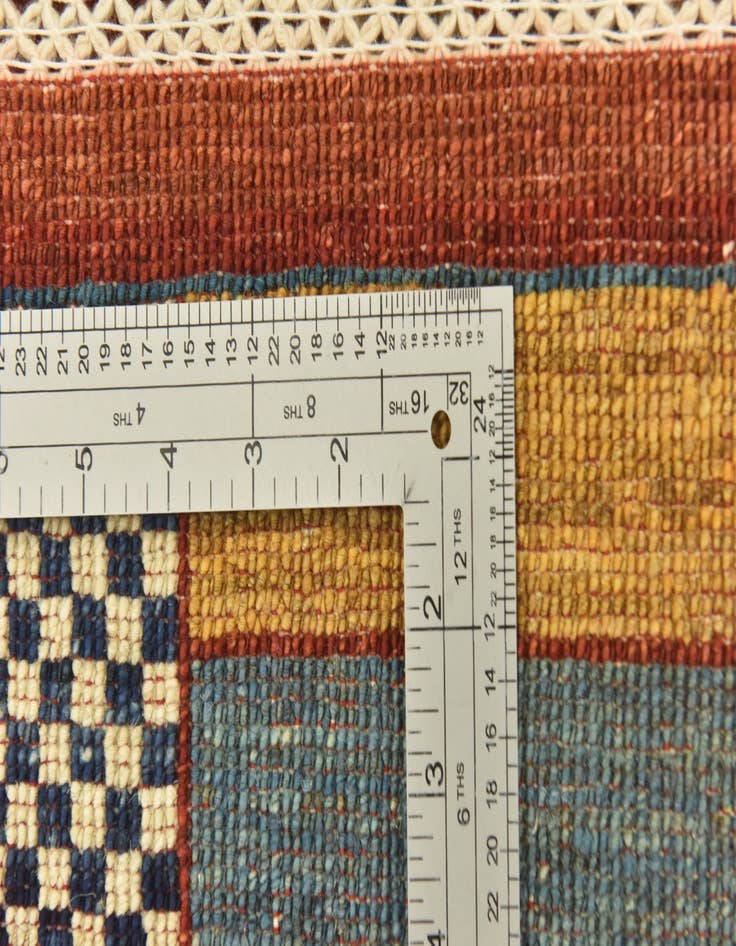 Detail image of 6' 8 x 9' 10  Hand Knotted Ariana Ziegler Rug