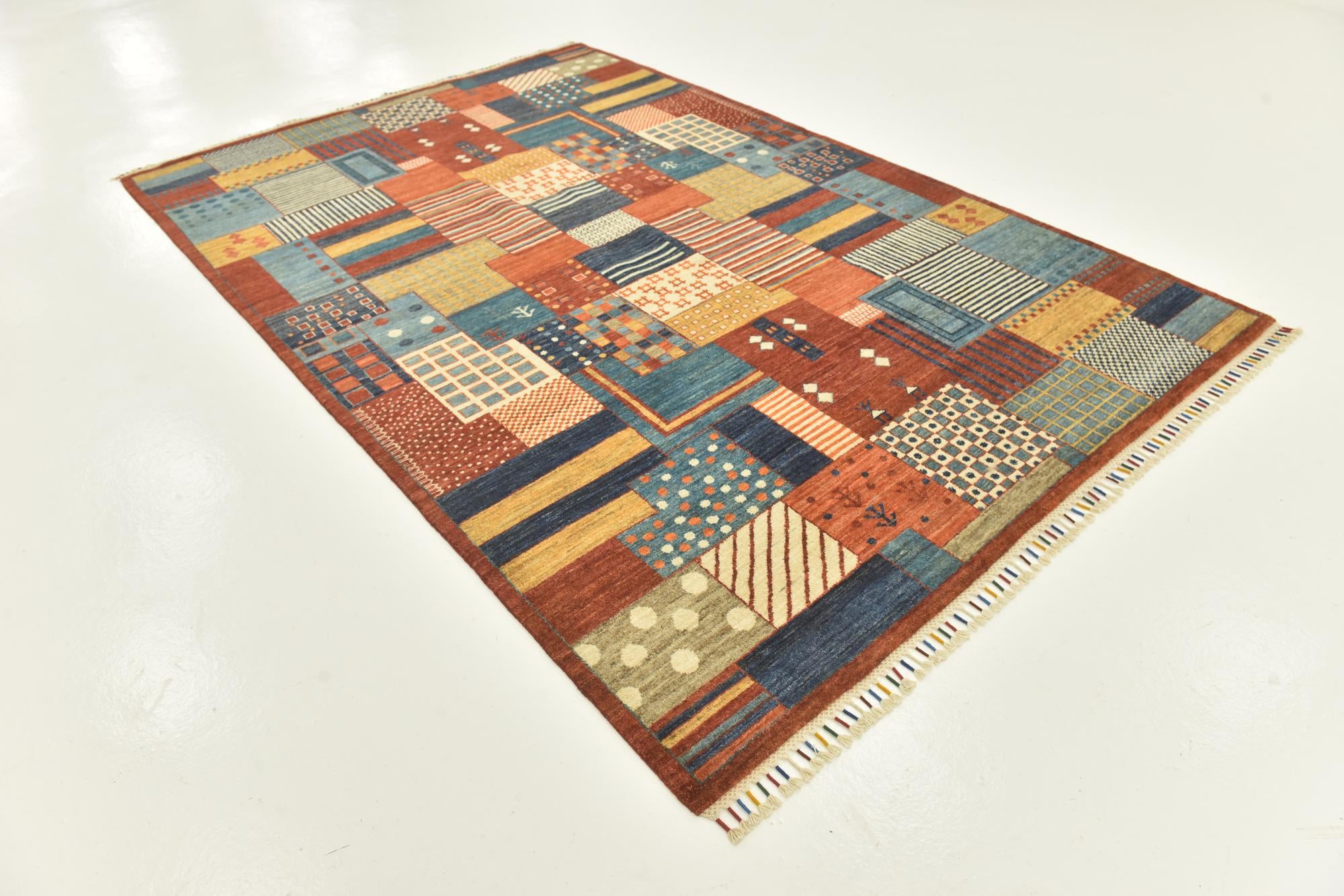 6' 8 x 9' 10 Hand Knotted Ariana Ziegler Rug