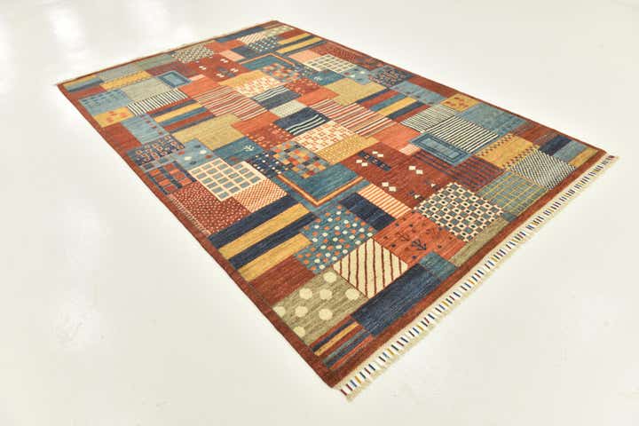 6' 8 x 9' 10 Hand Knotted Ariana Ziegler Rug