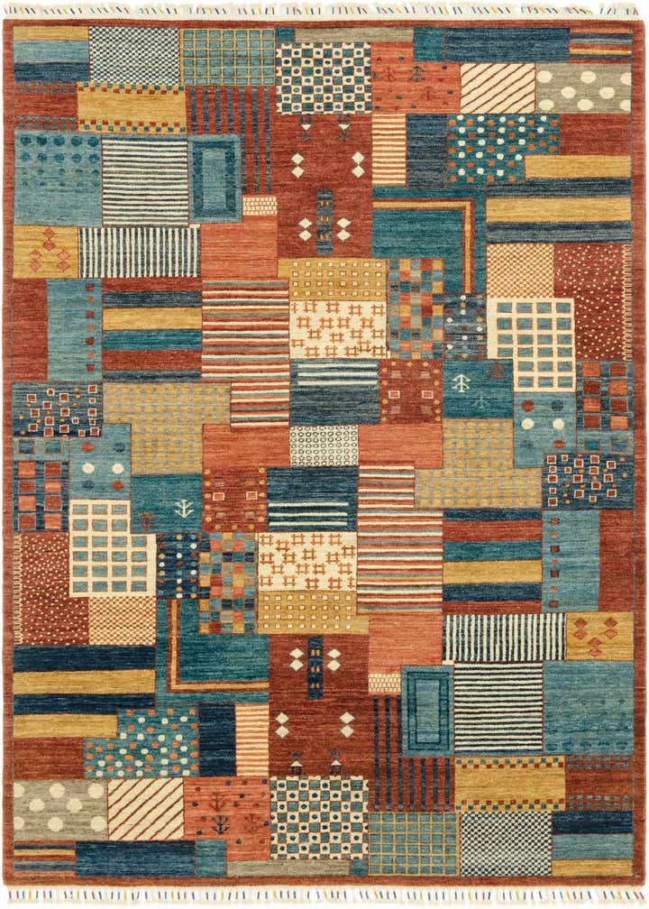 6' 8 x 9' 10 Hand Knotted Ariana Ziegler Rug