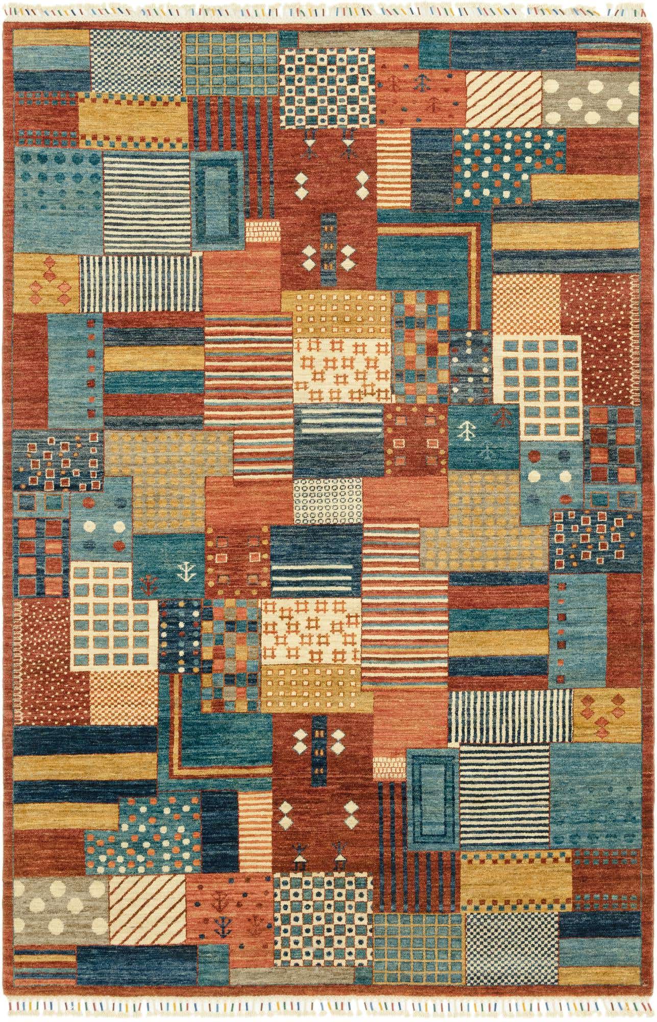 6' 8 x 9' 10 Hand Knotted Ariana Ziegler Rug