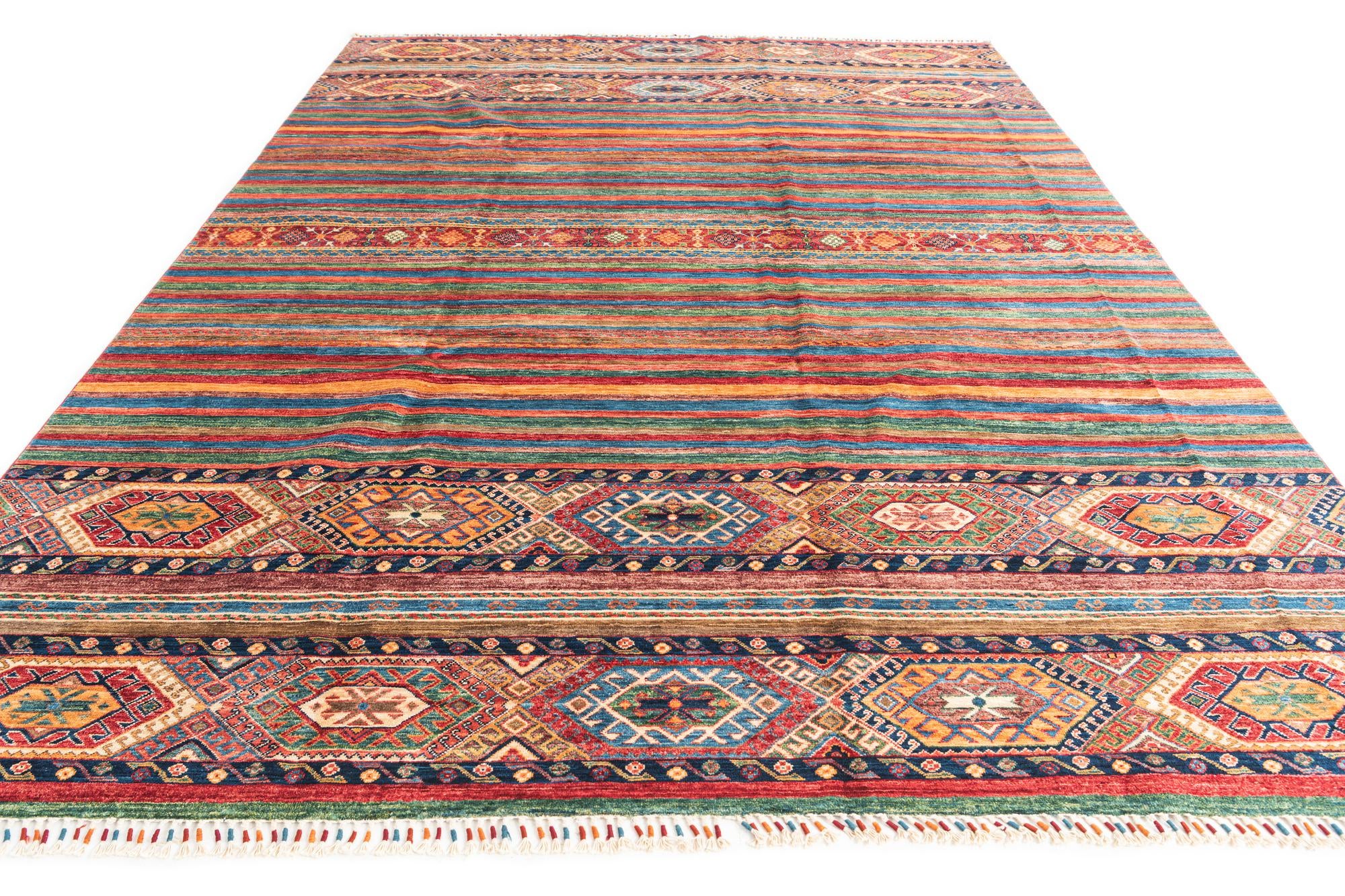 8' 6 x 11' 5 Hand Knotted Ariana Ziegler Oriental Rug
