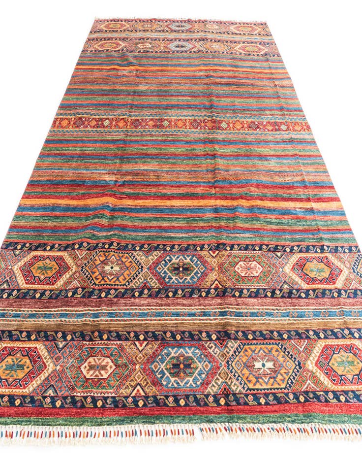 Detail image of 8' 6 x 11' 5 Hand Knotted Ariana Ziegler Oriental Rug