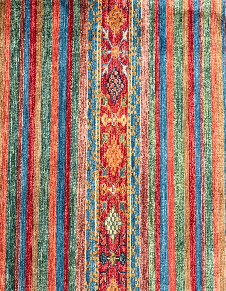 Detail image of 8' 6 x 11' 5 Hand Knotted Ariana Ziegler Oriental Rug