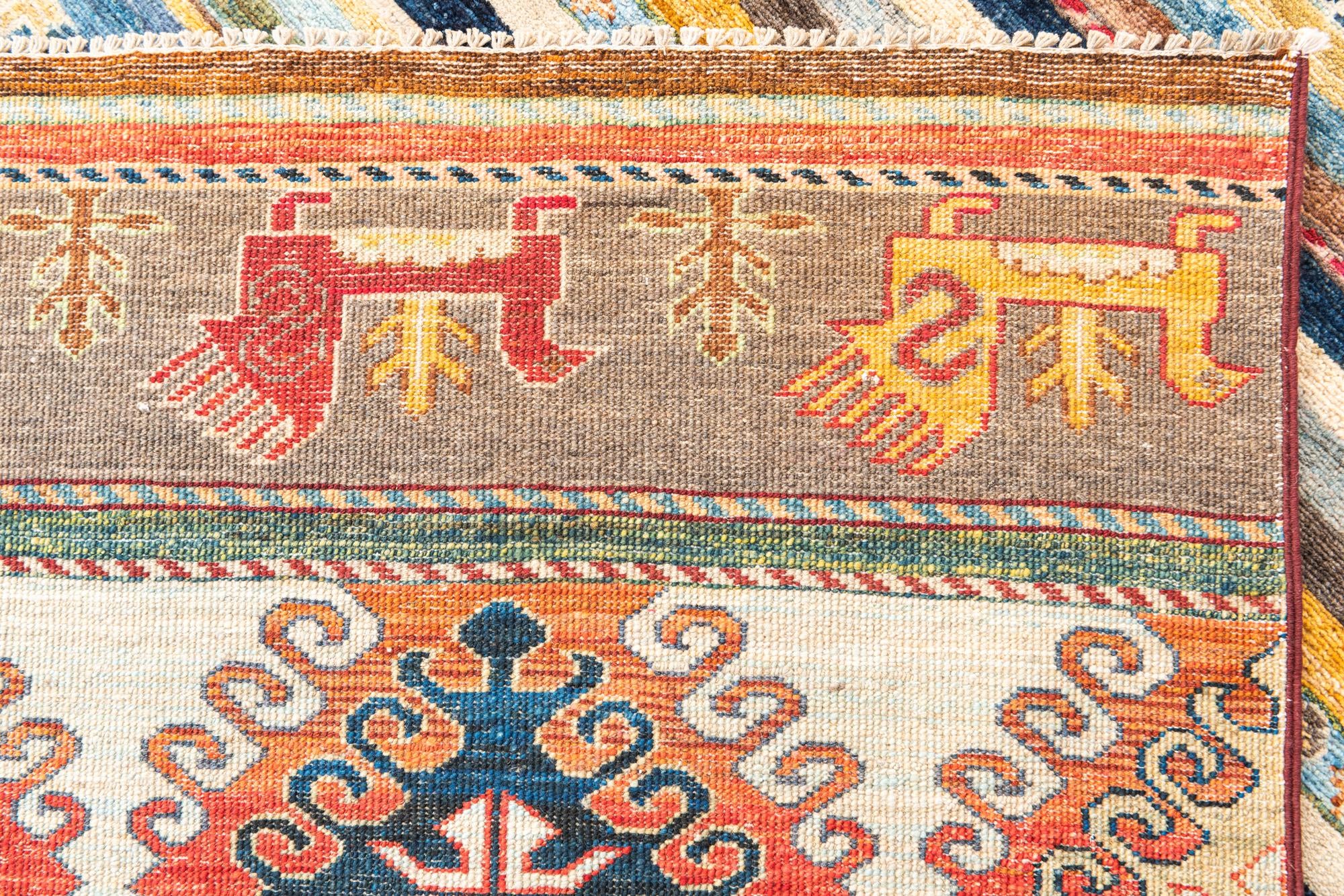 6' 6 x 9' 7 Hand Knotted Ariana Ziegler Rug