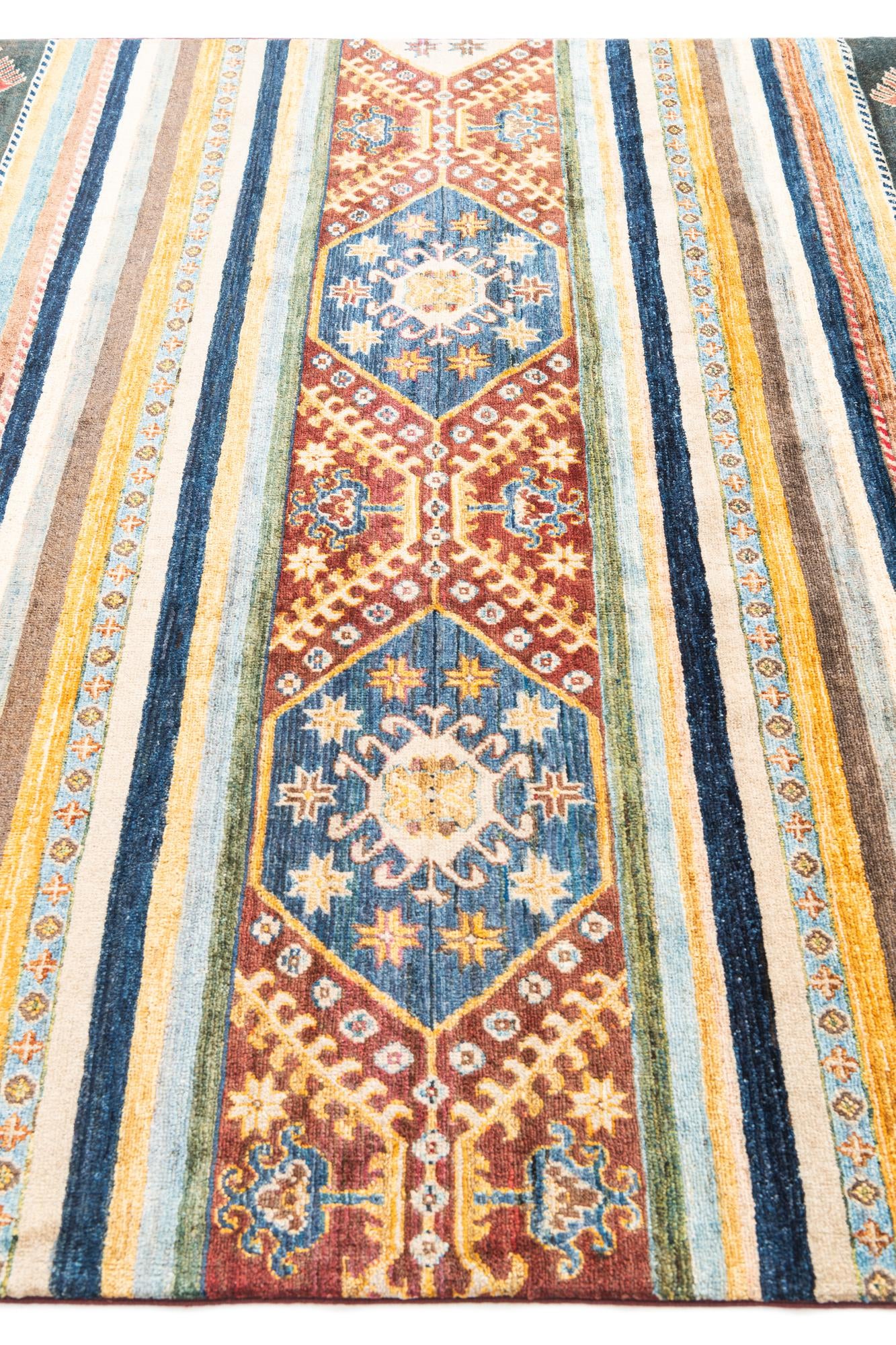 6' 6 x 9' 7 Hand Knotted Ariana Ziegler Rug