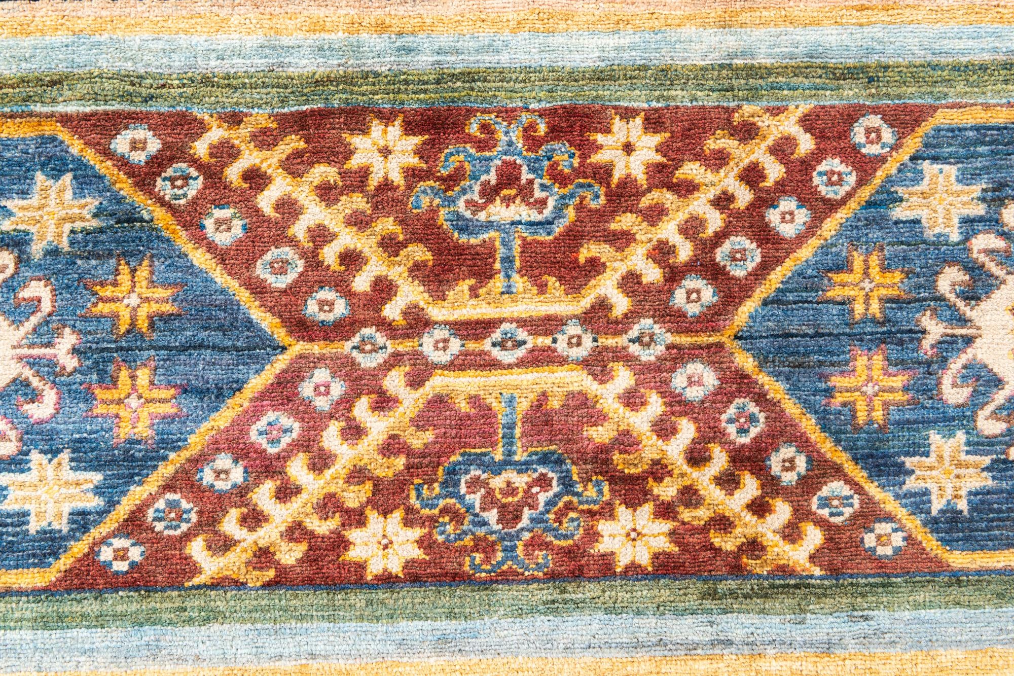 6' 6 x 9' 7 Hand Knotted Ariana Ziegler Rug