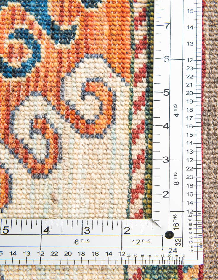 Detail image of 6' 6 x 9' 7  Hand Knotted Ariana Ziegler Rug