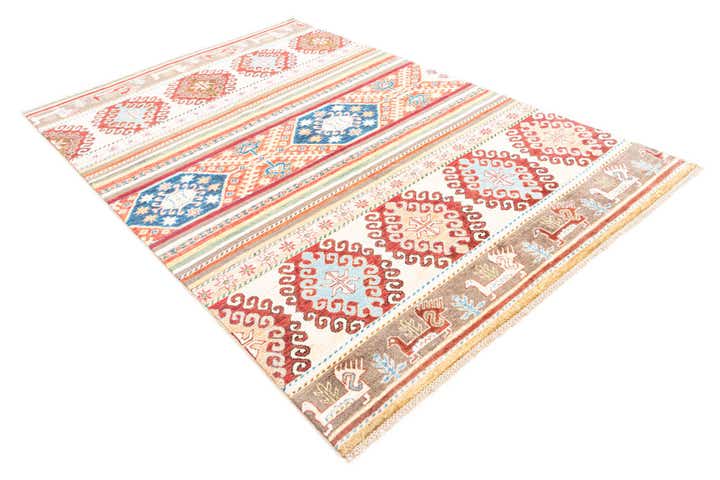 5' 8 x 8' 7 Hand Knotted Ariana Ziegler Rug