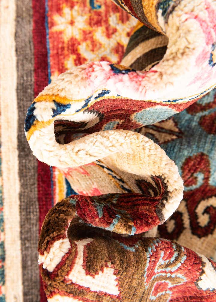 5' 8 x 8' 7 Hand Knotted Ariana Ziegler Rug