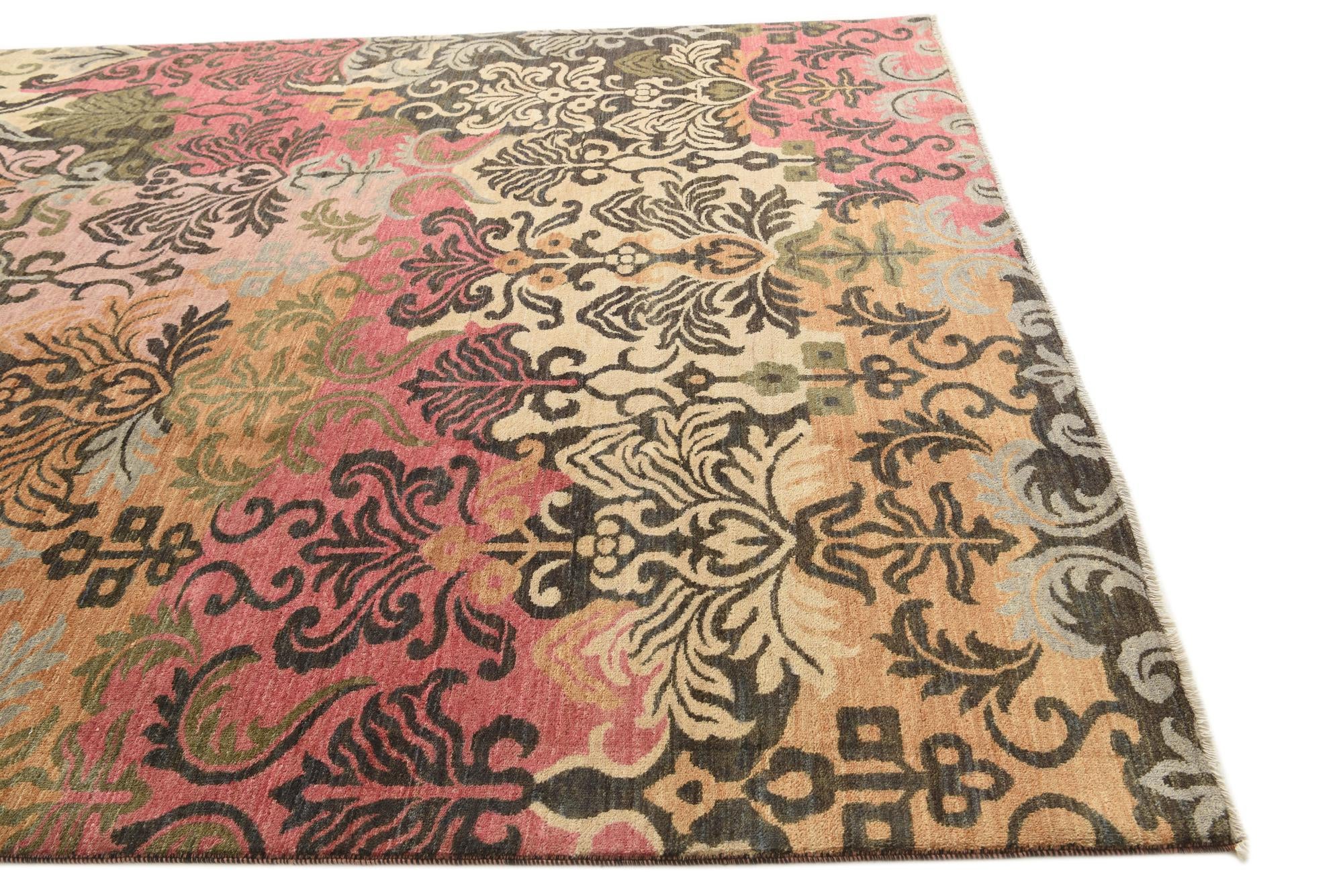 8' x 10' 5 Hand Knotted Ariana Ziegler Rug