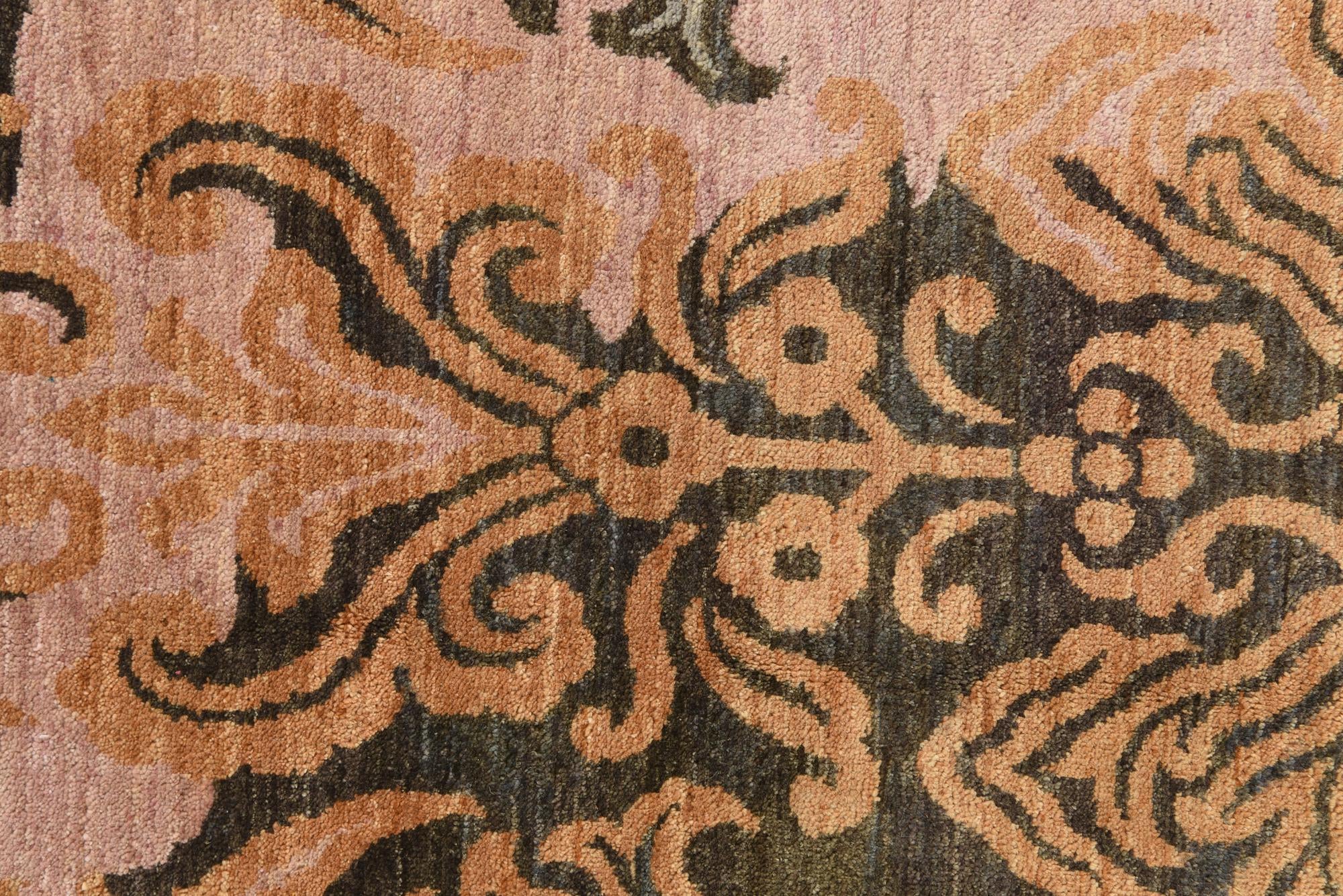 8' x 10' 5 Hand Knotted Ariana Ziegler Rug