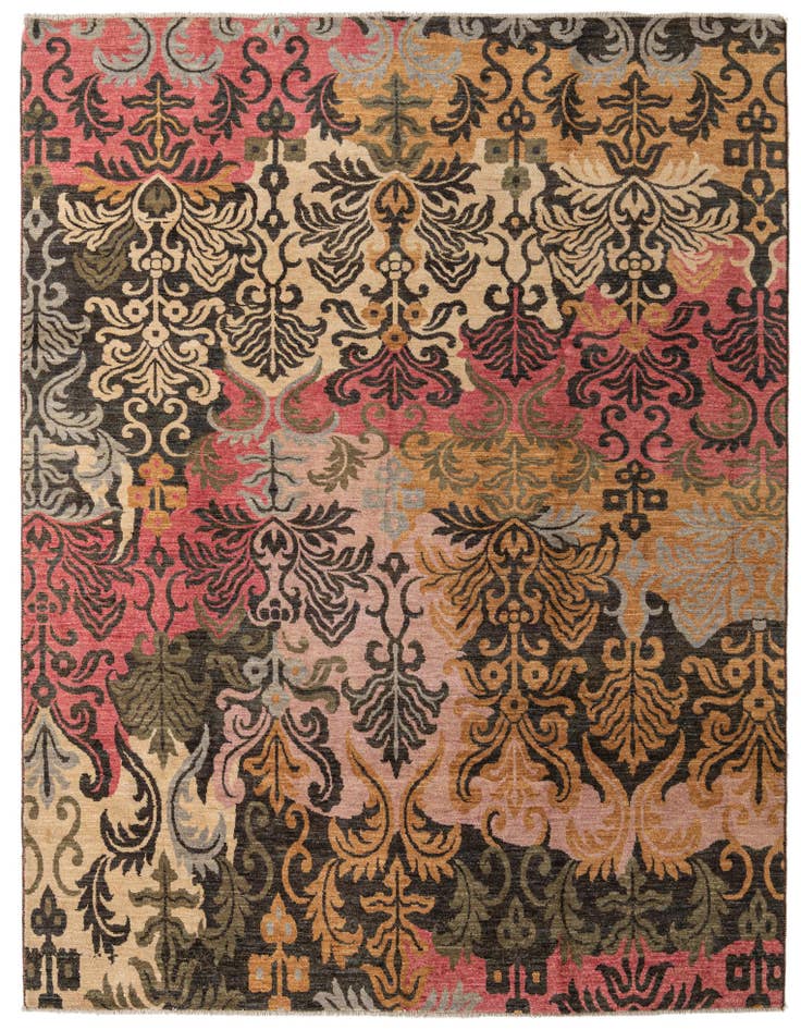 Detail image of 8' x 10' 5 Hand Knotted Ariana Ziegler Rug