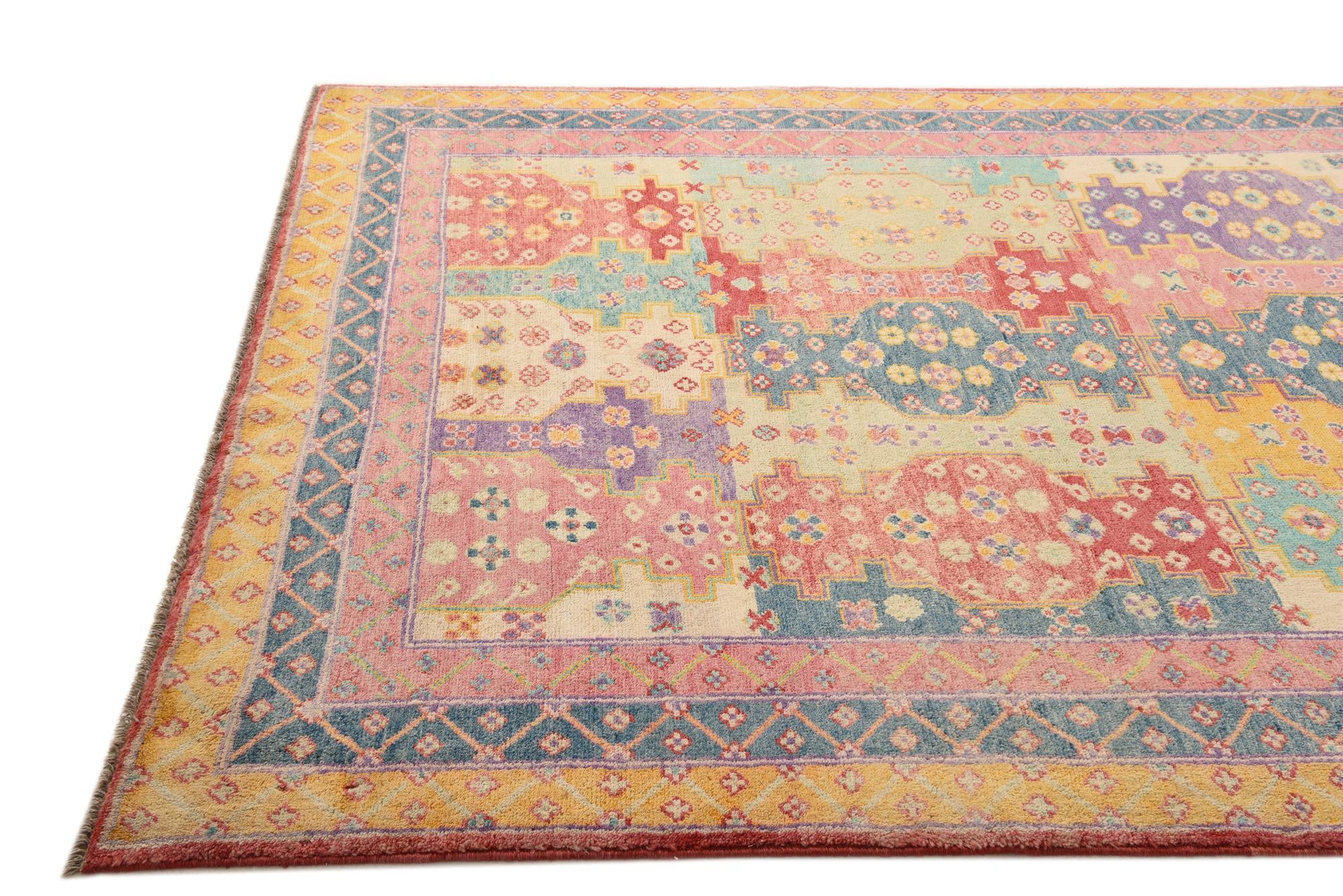 6' 5 x 9' 10 Hand Knotted Ariana Ziegler Rug